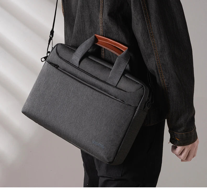 Laptop Shoulder Bag 14 15.6 16 Inch Men Messenger Carrying Case for MacBook Huawei HP Acer Asus Lenovo Business Office Notebook