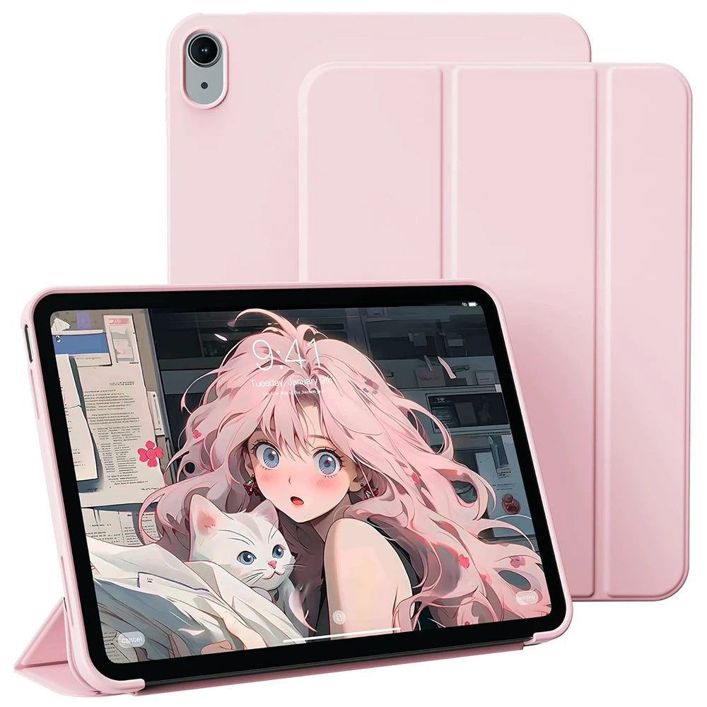 Case for iPad (A16) 11th Generation 11 Inch 2025, iPad 10th Generation Case 10.9 Inch 2022 Magnetic Flip Smart Cover Soft Shell