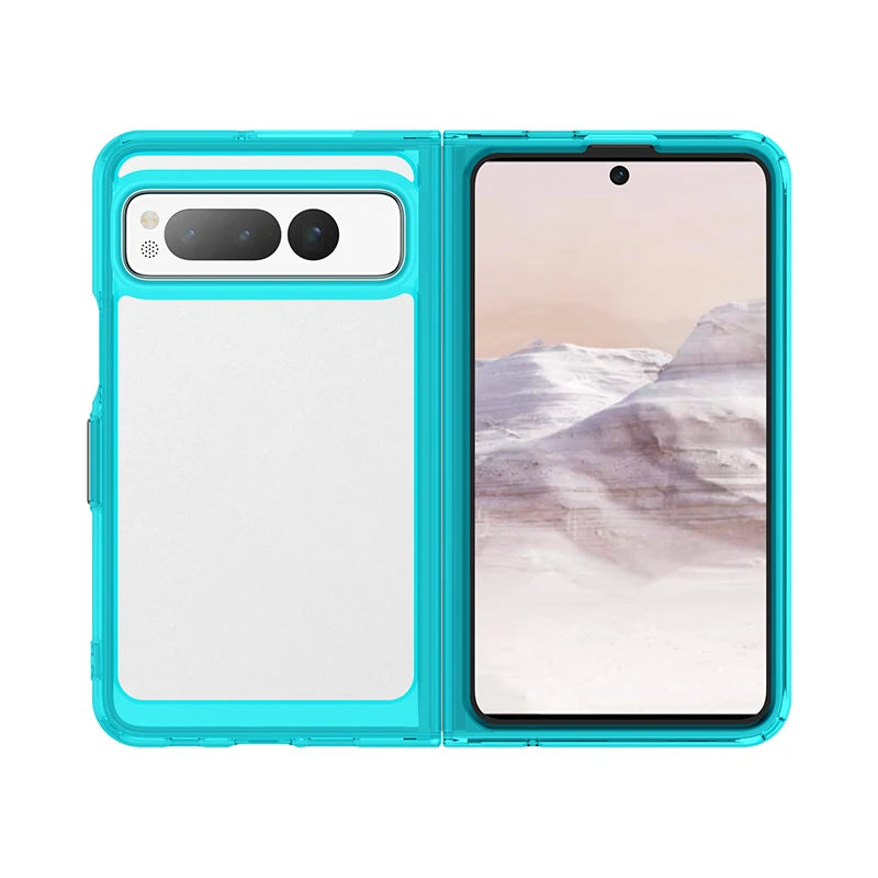 Colorful protective Case For Google Pixel Fold Shockproof Back Cover