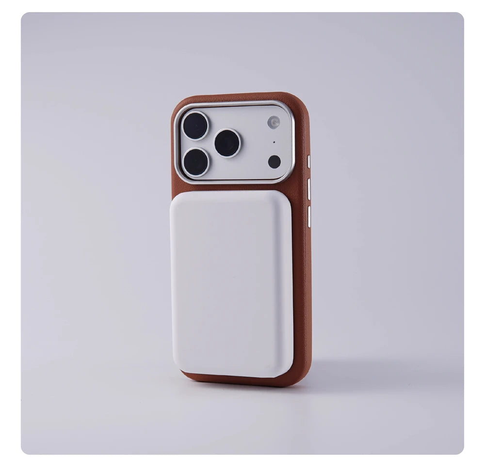 Luxury Rotation KickStand Business Leather Case For iPhone 18 17 Pro Max 16 15 14 13 For MagSafe Magnetic Matte Shockproof Cover