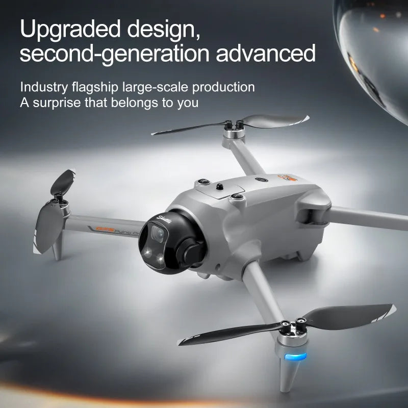 YL059 RC Quadcopter Drone with 4K Camera 23 Min FPV GPS Flight Optical Flow Positioning Auto Return Home RC Toy Boy Gift Dron