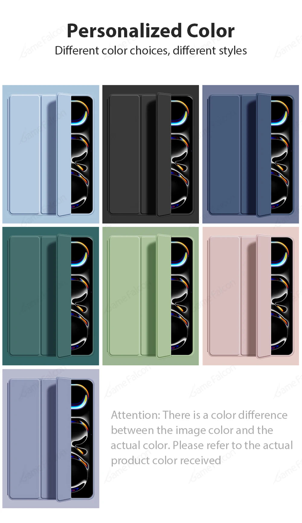Case For iPad A16 10 9 9th 10th Generation Pro 13 M5 12.9 Air 11th M4 M3 M2 Air 5 4 3 11 For Ipad Mini 7 6 10.9 Protective Cover