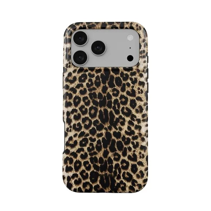Luxury Clmj Velvet Night Cougar Phone Case for iPhone 17 17e 16e 16 15 14 13 12 11 X XS XR XSMAX Air Pro Max Plus Double-layer