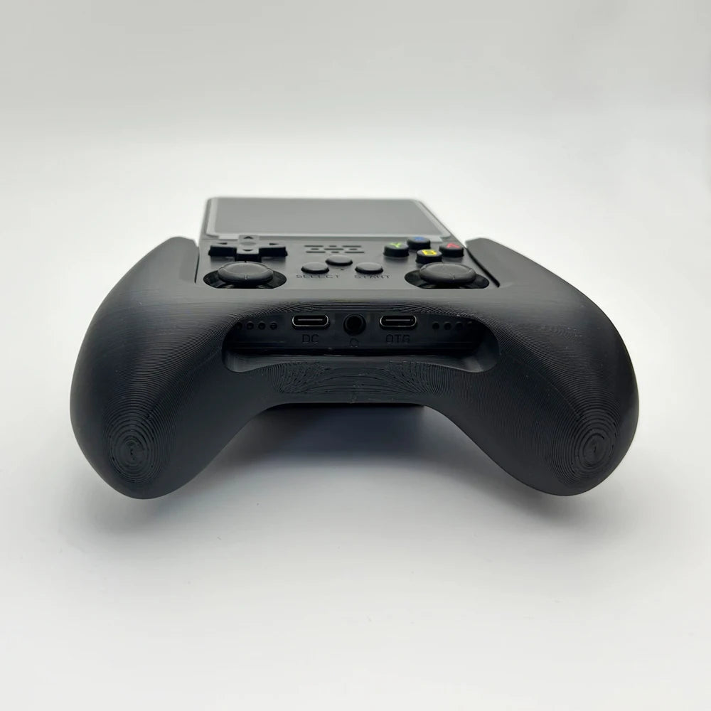 3D Printed Grip For R36S Console DIY Ergonomic Grip Handle R36 S Accessories Hollow Honeycomb Design More Comfortable Controller
