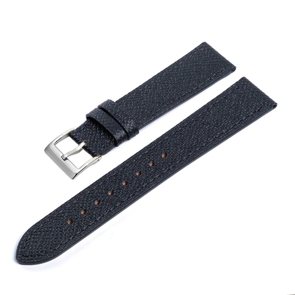 Epsom Leather Watch Straps 14mm 16mm 18mm 20mm Wacthbands Palm Pattern Cowhide Watch Accessories Wristband