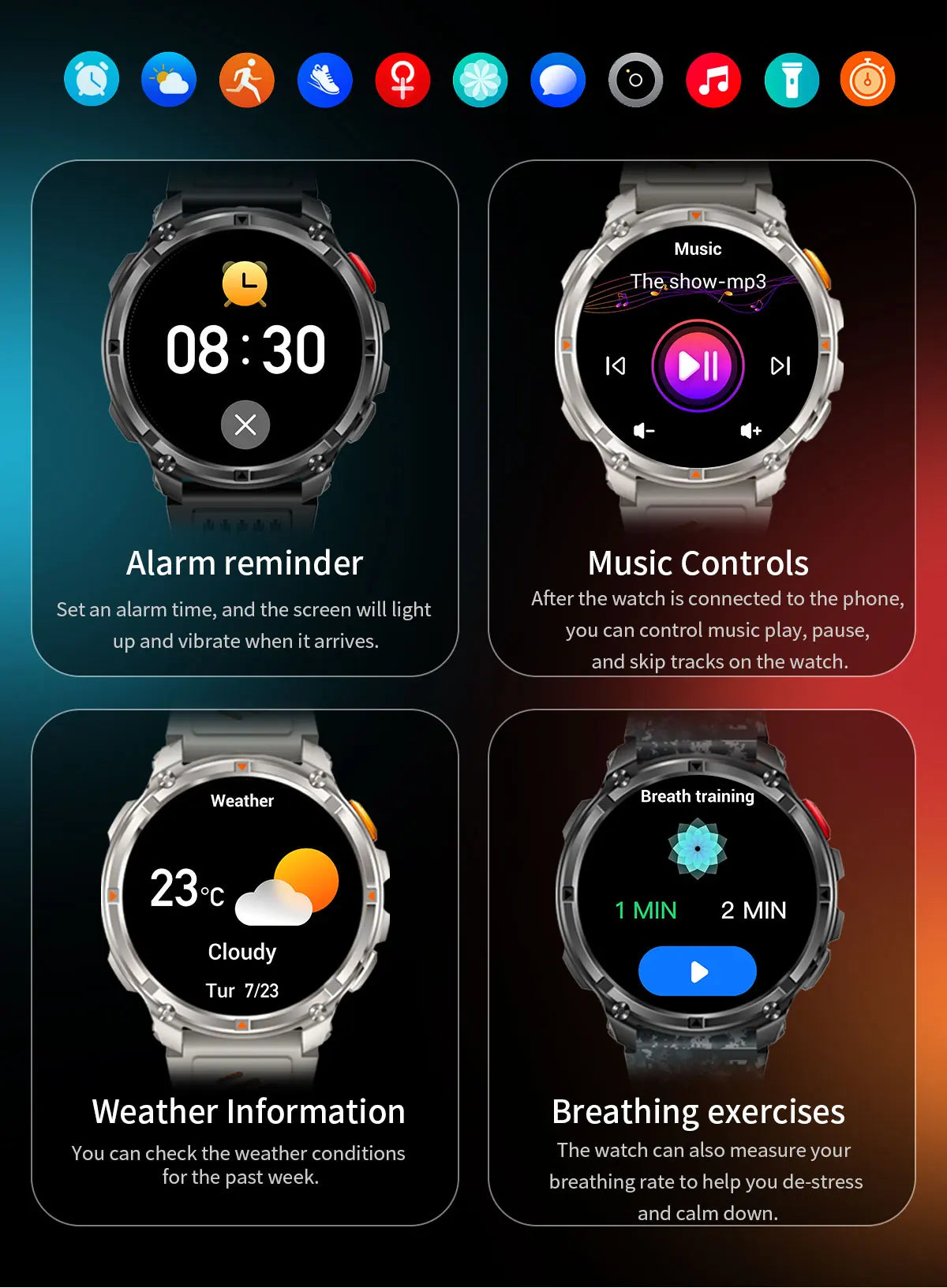 2026 New T-Rex3 Pro GPS Sports 1100mAh Smartwatch Men 120-Day Standby Clock Rugged Outdoor Sport 10ATM Waterproof Call Watches