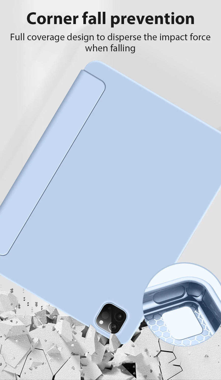 Case For iPad Pro 13 11th M5 12.9 A16 10 9 8 9th 10th Generation For Ipad Air 11 M4 M2 M3 5 4 3 Mini 6 7 2025 Cover Accessories