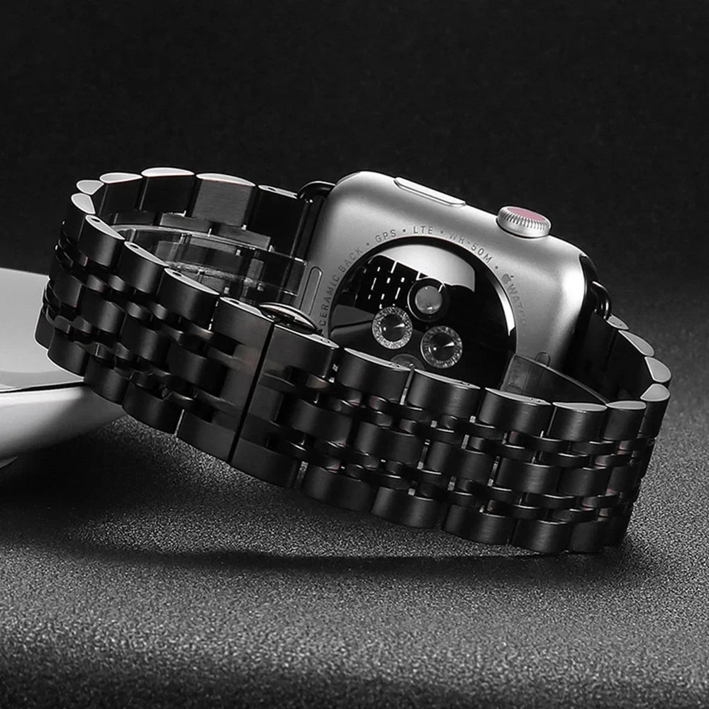 Stainless Steel Band For Apple Watch Ultra 2 49mm 46mm 41mm 45mm 38mm 44mm Metal Strap For iWatch Series 10 9 8 7 SE 6 5 4 3
