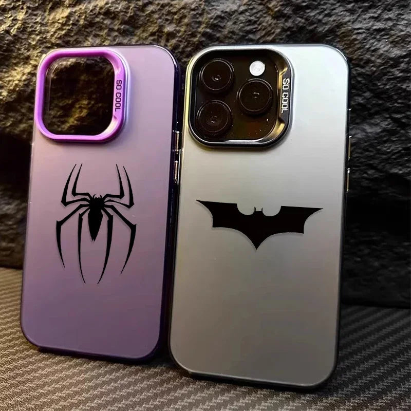 Luxury Phone Case for Samsung Galaxy S26 S25 S24 S23 S22 S21 S20 Note20 FE Ultra Edge Plus 4G 5G Cool Batmans SpiderS-Man Cover