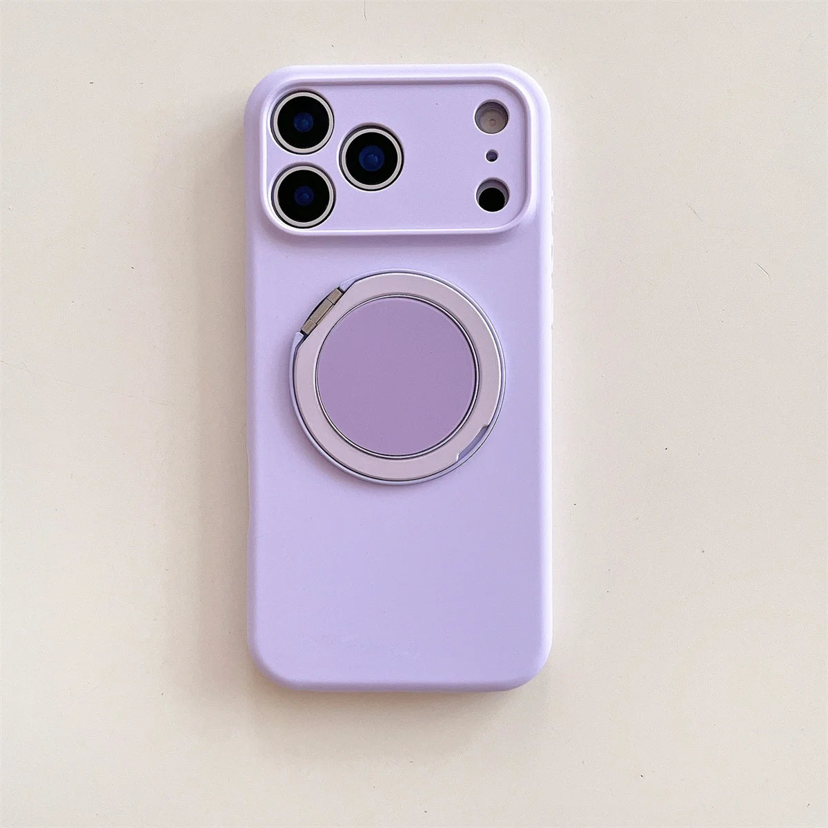 360 Rotate Bracket for Magsafe Magnetic Phone Case for IPhone 17 Air 16 15 14  Pro Max Stand Silicone Soft Protective Cover