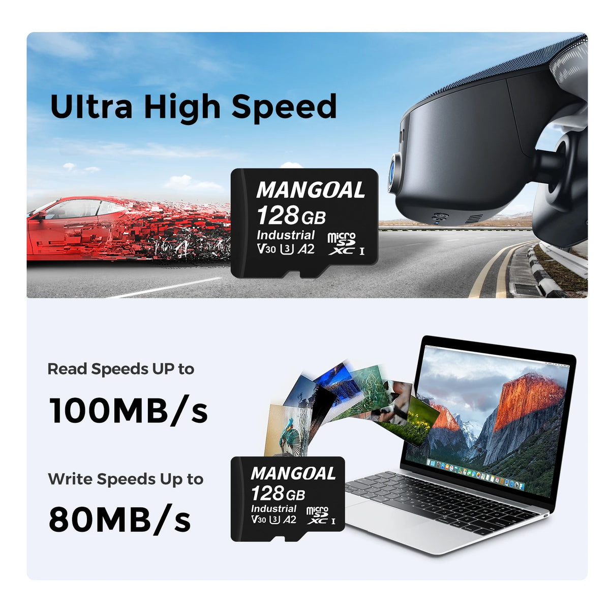 Mangoal 4K Dash Cam for Honda CR-V & CR-V Hybrid Gen6 Car Camera Recorder 2023-2026 (Model B) Night Vision WiFi & APP GPS