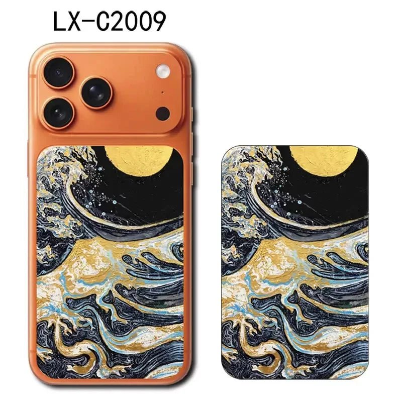 For Apple iPhone 17 Pro 17 Pro Max Half Cover Back Cover Decal Skin 3D Colorful Rear Protective Sticker Film