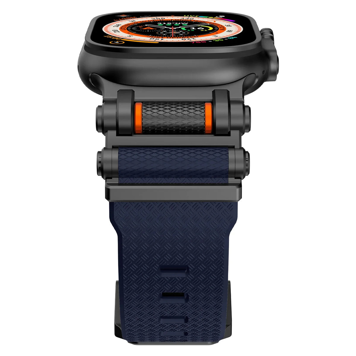 Sports Rubber Band for Apple Watch Ultra 4 3 2 49mm 46mm 45mm 44mm Strap for IWatch Series 12 11 10 9 8 7 SE 6 5 Luxury Bracelet