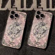 Middle Ages Retro Cupid Angel Phone Case For IPhone 16 15 14 13 12 11 Mini Pro Max X XR XSMax 7 8 Plus SE2020 Cover Case Funda