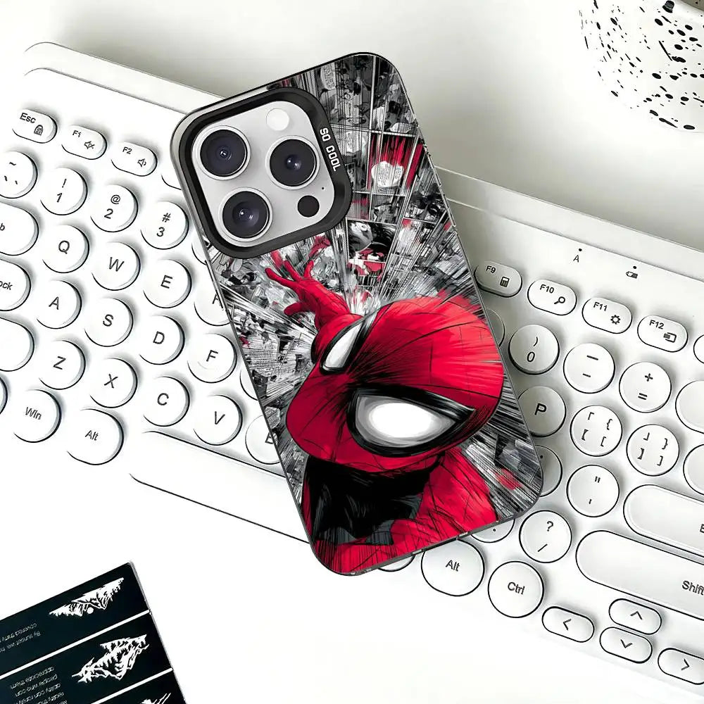 Cool S-Spider-Man-S Phone Case For IPhone 17 16 15 11 12 13 14 Pro Max 16 Plus 12 Mini 7 8 XR XS 15Pro MAX Cove