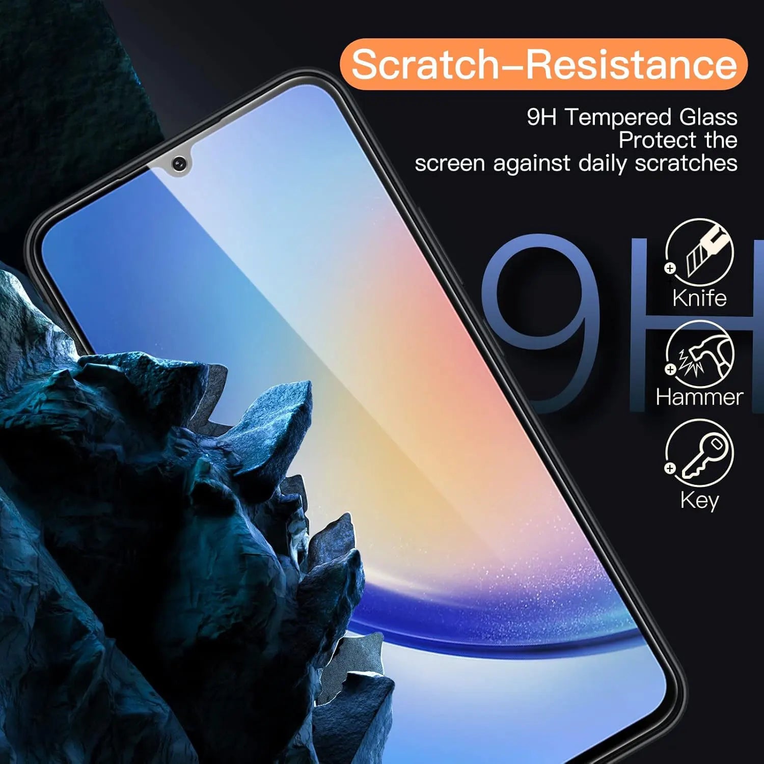 1-3PCS 9H Full Coverage Tempered Glass for Samsung Galaxy S25 FE S24 Screen Protector For Samsung S25 Plus S23 Ultra glass Film