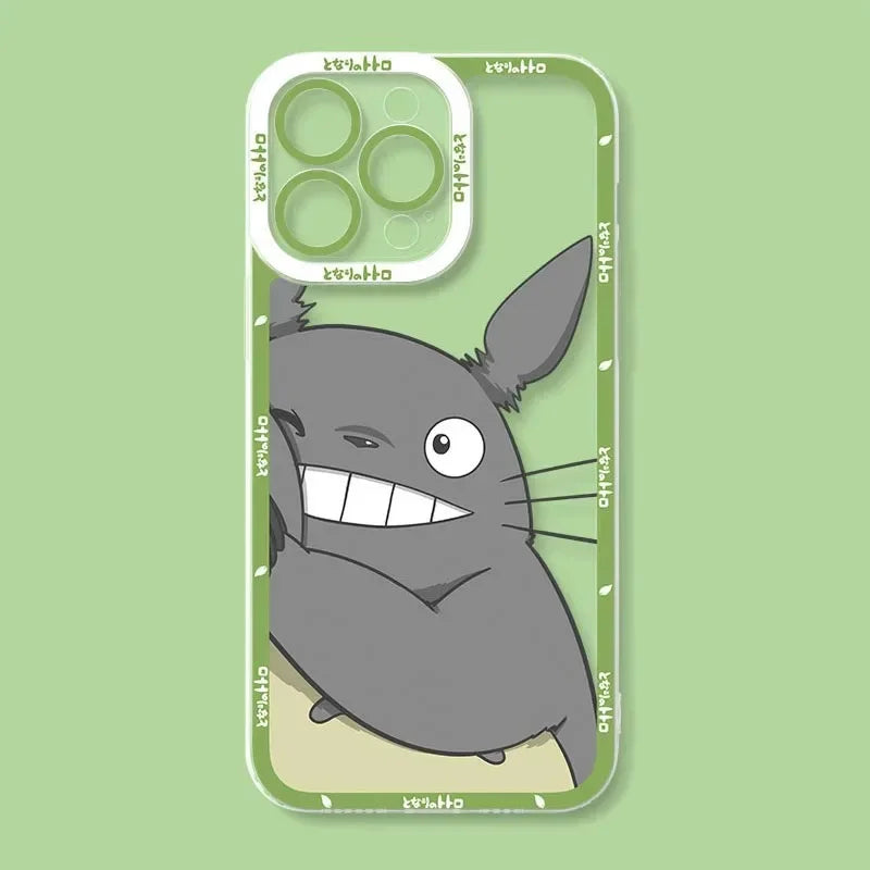 Phone Case For Samsung S26 S25 S24 S23 S22 S21 S20 FE Note20 Note10 Plus Ultra Lite Edge T-Totoros 5G Clear Soft TPU Cover