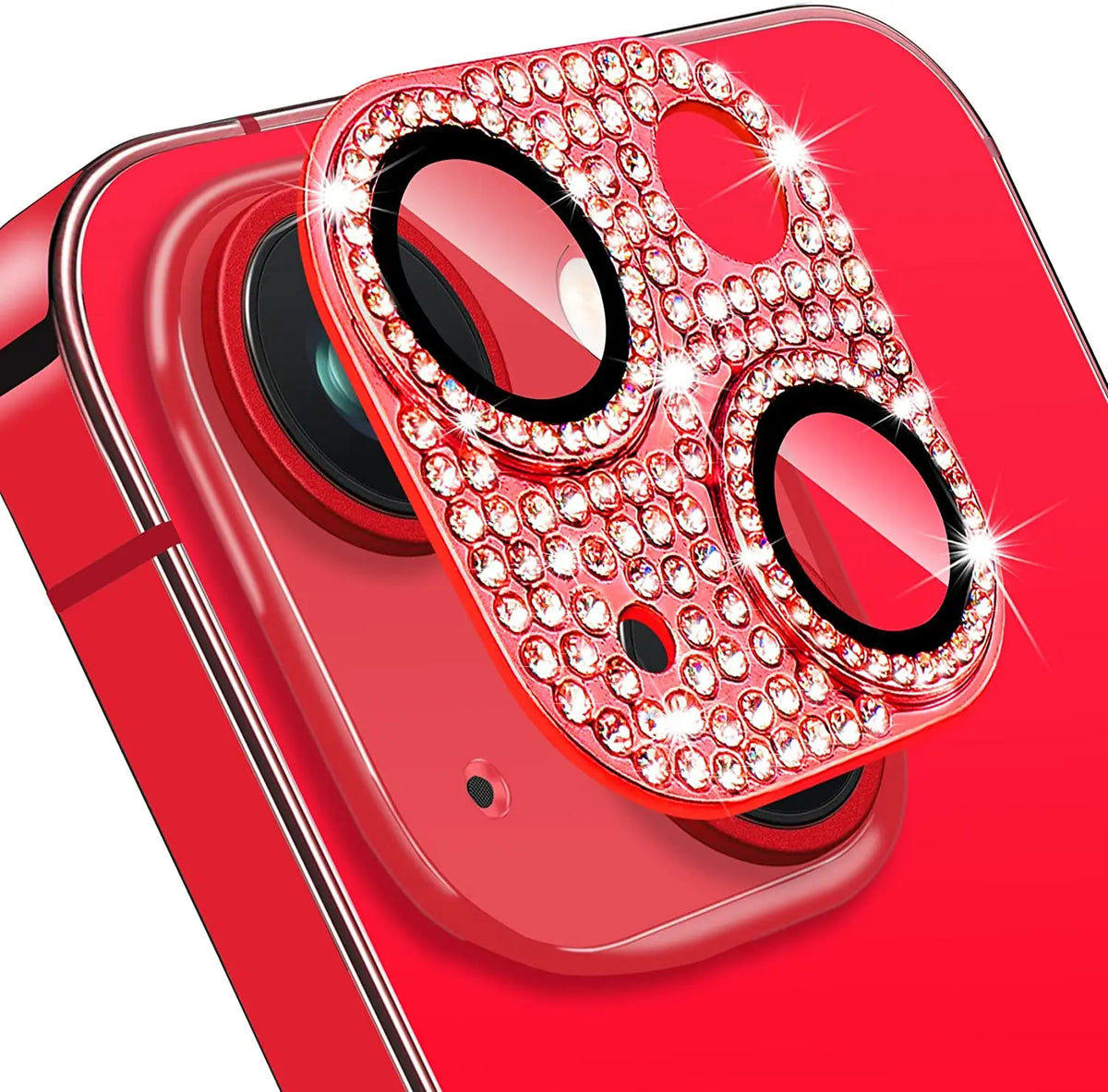Glitter Diamond Camera Lens Protector Case Cover For iPhone 16 15 14 Plus 13 Pro Max 12 Mini 11 Women Protection Phone Accessory