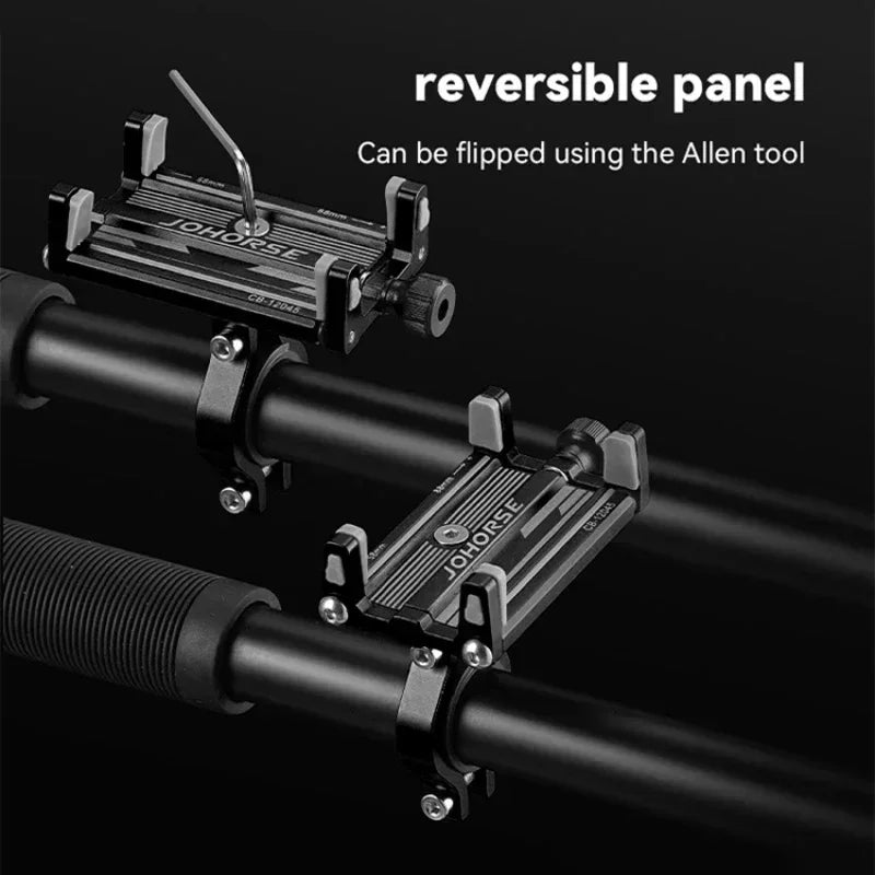 Phone Scalable Aluminum Alloy Bracket for Phone Holder Motorcycle Electric Bicycle Smartphone Cnc Four Claws Bike Holder