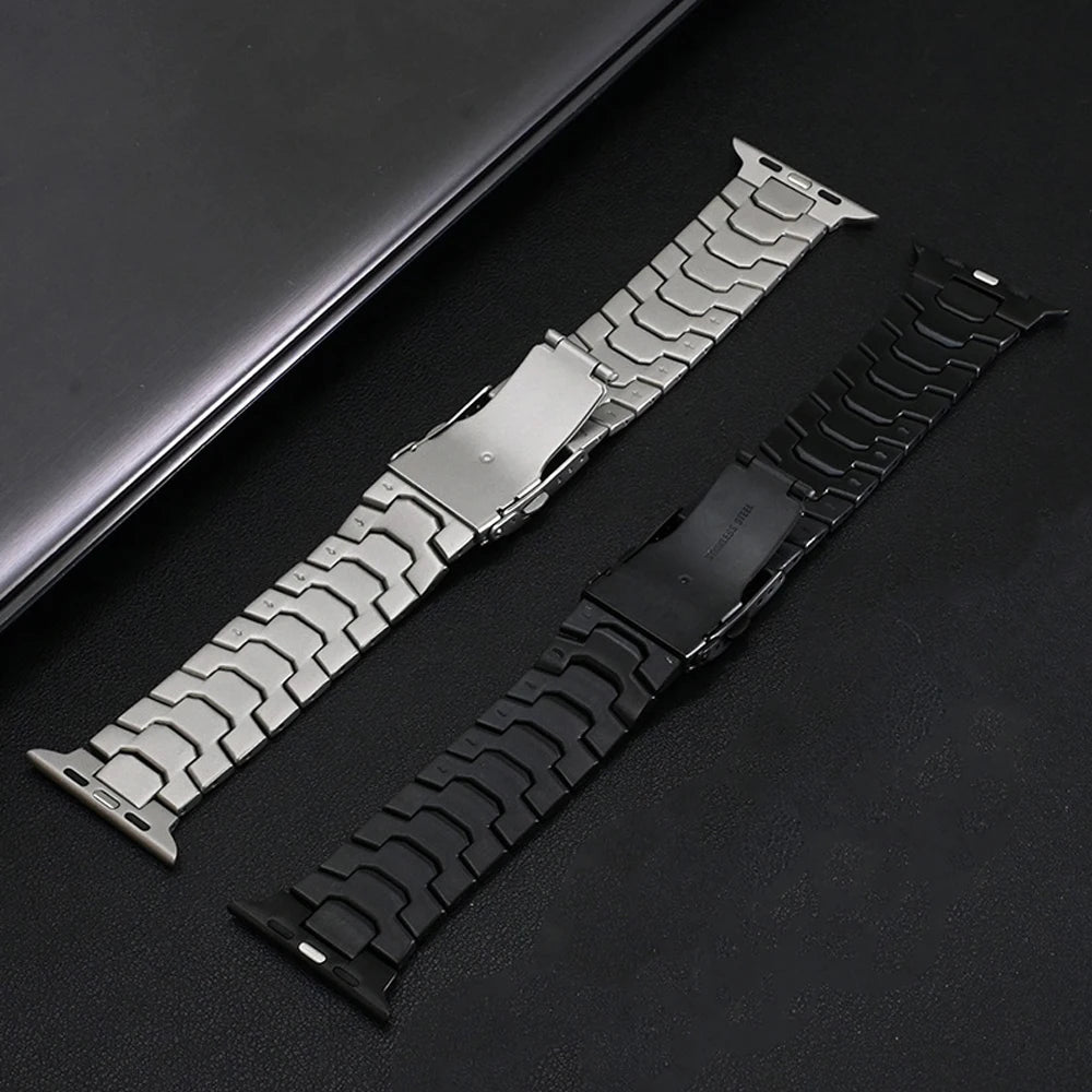 Titanium Band for Apple Watch Ultra 4 3 2 1 49mm Series 12 11 10 46mm Bracelet Metal Strap for Iwatch 9 8 7 6 5 4 SE3 44mm 45mm