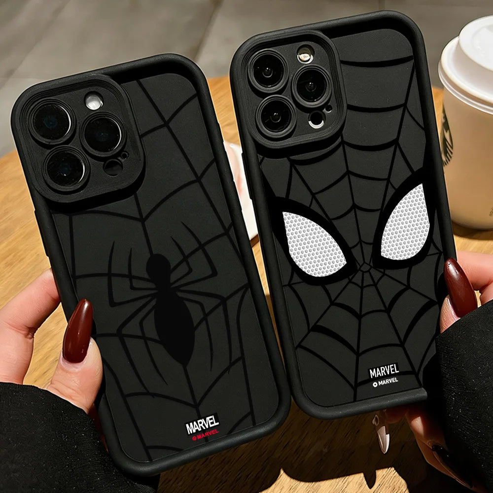Anime Spidermans Cool Phone Case for iPhone 17e 17 16e 16 15 14 13 12 11 Air Pro Max XR XS X 7 8 6 6s Plus Soft TPU Back Cover
