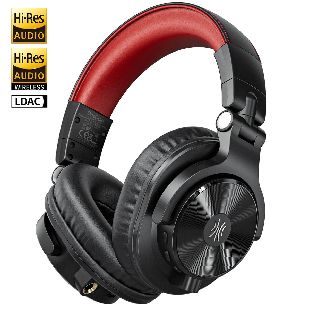 Oneodio A70 Gen 2 Wireless Bluetooth 6.0 Headphones With Hi-Res LDAC Audio 72Hrs Over Ear Studio Wired DJ Headset APP Support
