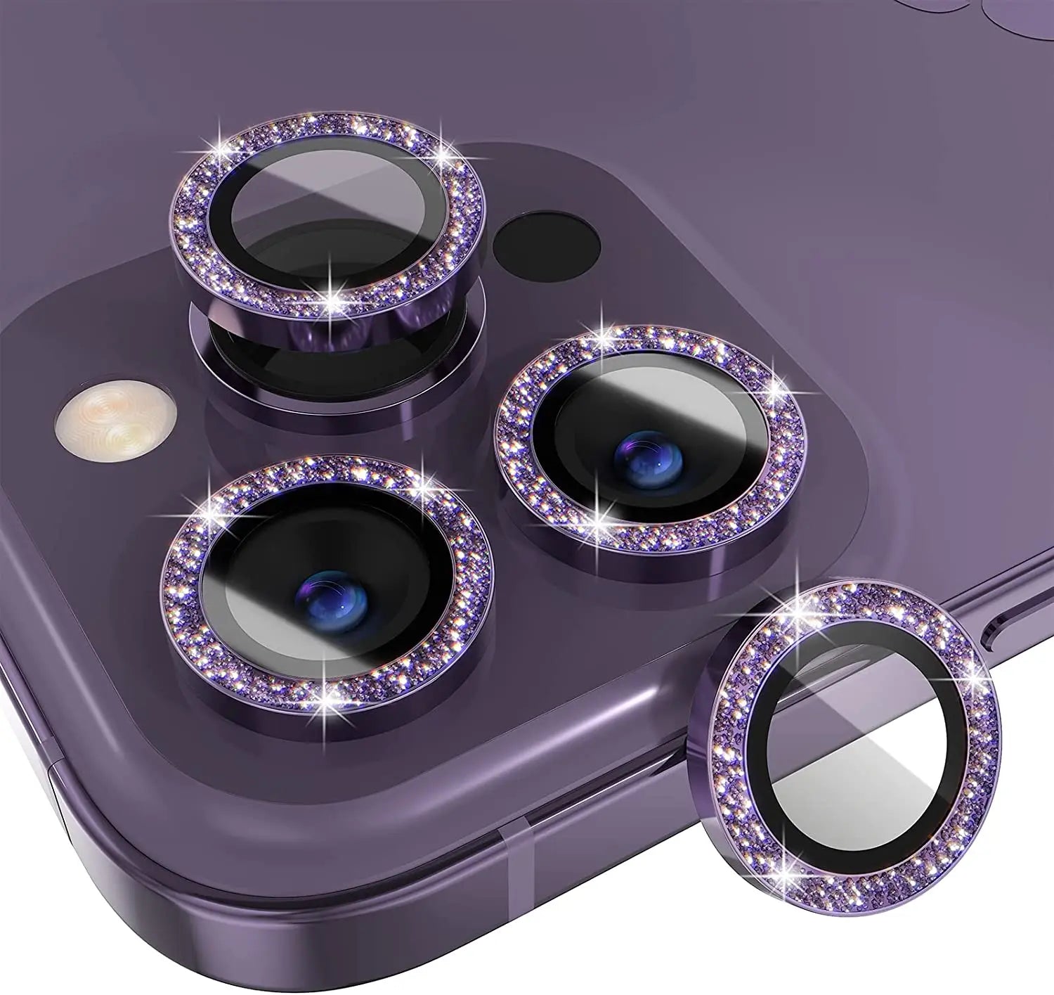 Glitter Diamond Camera Lens Protector Cover for iPhone 17 Air 16 E 16E 16Pro 15 14 Pro Max Plus 13 12 Mini 11 14Pro 13Pro