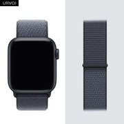 URVOI Sport Loop for Apple Watch Ultra 4 3 2 Series 12 11 10 9 SE3 Nylon Strap for iWatch Sport Band Hook&Loop Fastener 46 49mm