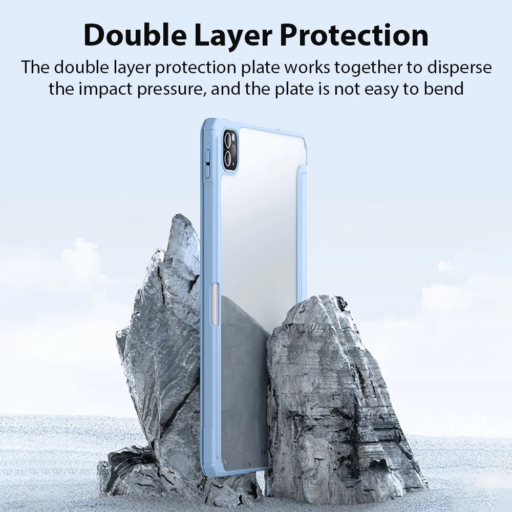 For iPad A16 Case Pro 11th M5 M4 12.9 10 9 9th 10th Generation For Ipad Air 13 11 M3 M2 5 4 Mini 7 6 2025 10.9 Protective Cover