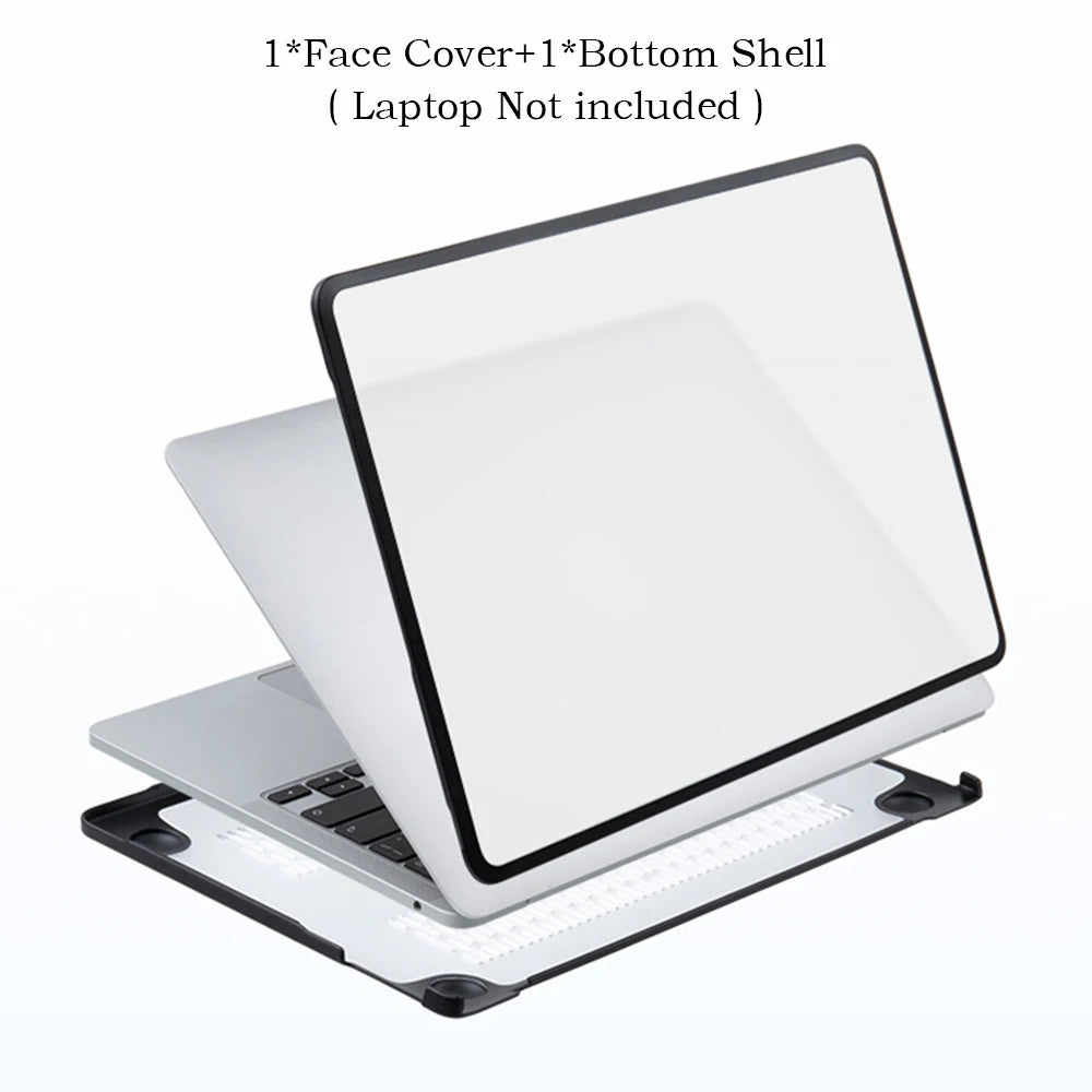 Laptop Case for MacBook Neo 13 2026 Cover with Cooling Holes TPU Edge Hard Shell for MacBook Neo A18 Pro Chip Protective Case