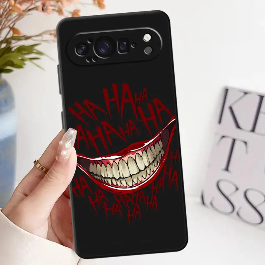 Joker Fun Haha Case for Google Pixel 7a 6a 6 7 8 Pro 9a 8a 10 9 Pro XL Soft Shell