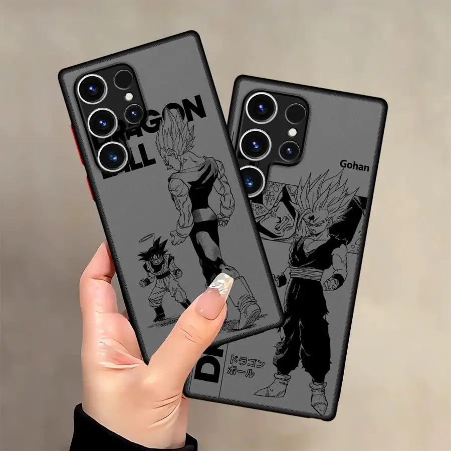 Dragon Ball Comics Vegeta Gohan Case for Samsung Galaxy S20 S24 FE S21 S23 Ultra S9 S22 Plus S25 Edge S10 Back Phone Cover