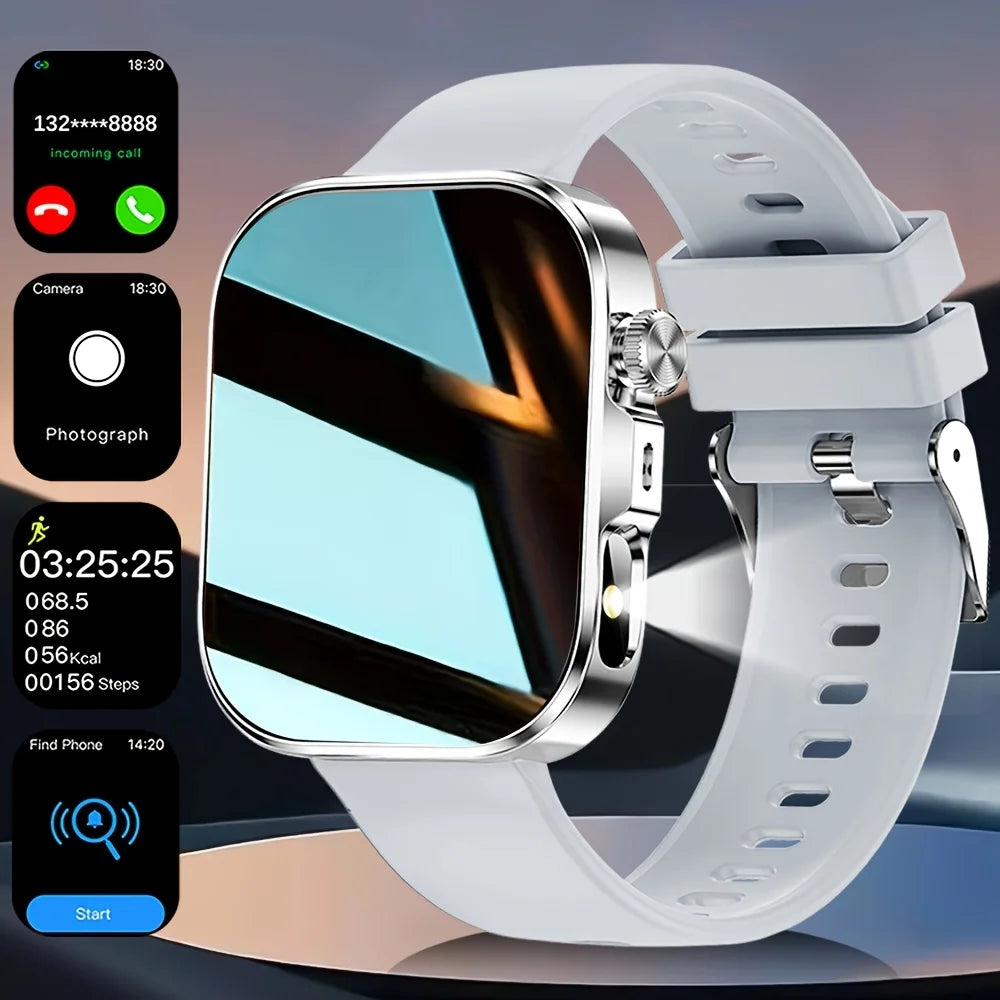 Smart Watch, Premium, with Multiple Sports Modes/Call Notifications/Message Alerts/Music Control and More