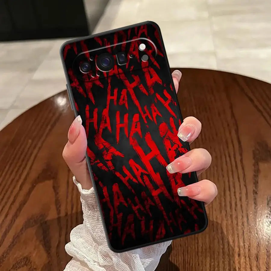 Joker Fun Haha Case for Google Pixel 7a 6a 6 7 8 Pro 9a 8a 10 9 Pro XL Soft Shell