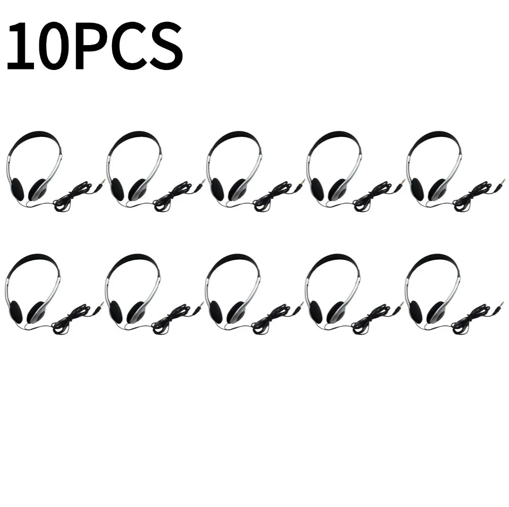Portable Headphones Personality Retro Nostalgic Headset Black Fashion Style Headset Over Ear Earbud 3.5mm Wired Headset NEW