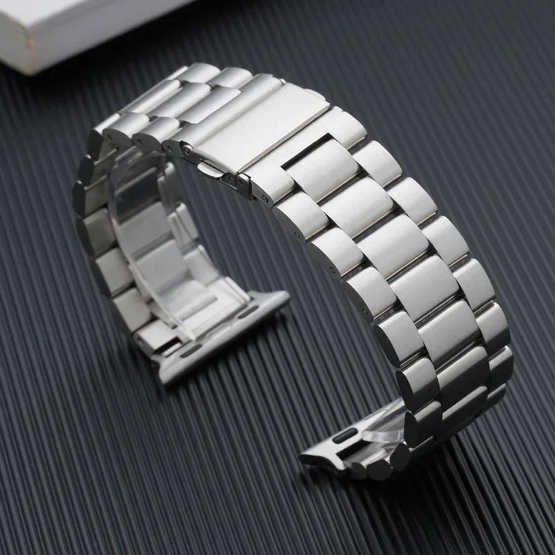 Stainless Steel Straps for Apple Watch Ultra 3/2/1 49mm 45mm 44mm 42mm-40mm-41mm-46mm Metal band series 11 10 9 8 7 6 5 4 3 se3