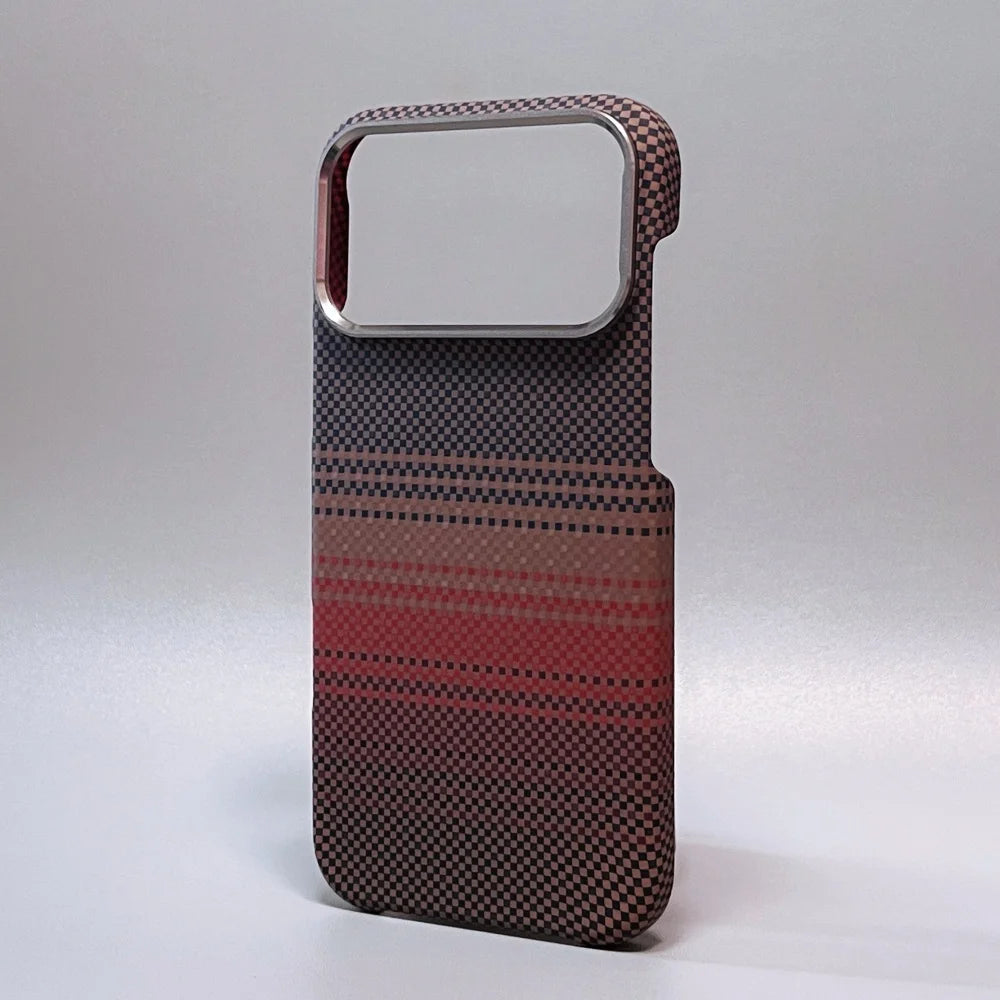 Luxury Slim Carbon Fibre Texture Magnetic Charging Case For iPhone 17 Air 16 Plus 15 14 13 Pro Max For Magsafe Protect PC Cover