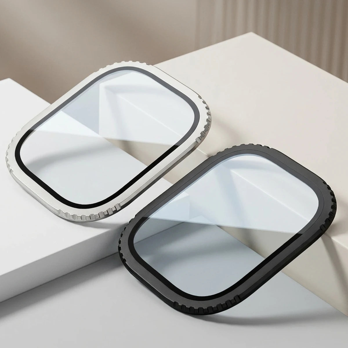 Alloy Frame+Tempered Glass for Apple Watch Ultra 3 2 1 49mm Screen Protector HD Anti Scratch Film for Iwatch Ultra 49mm Series