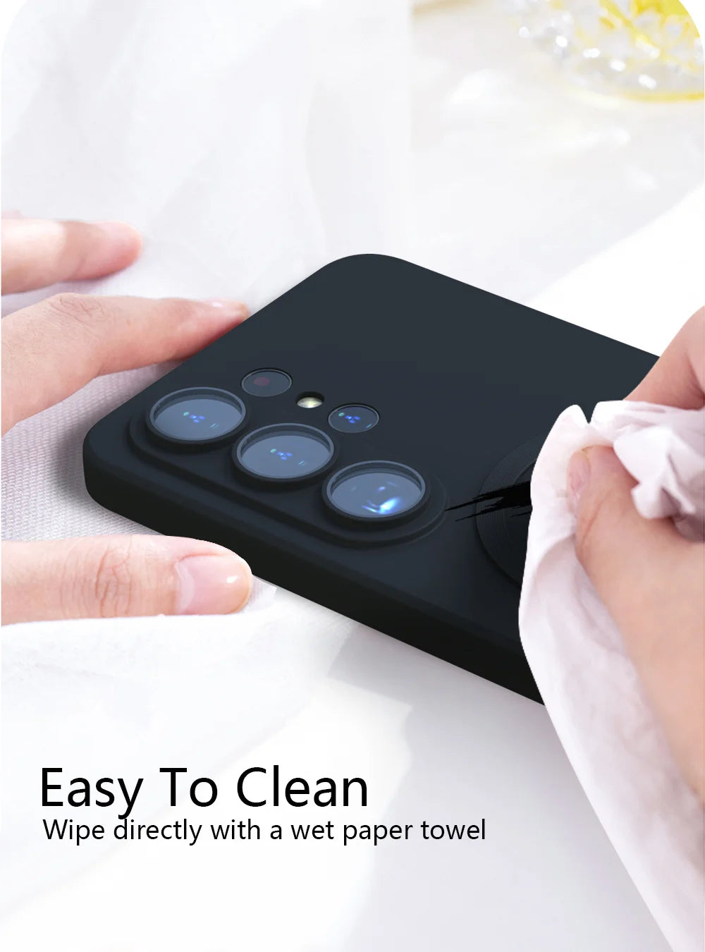 Original For Samsung Galaxy S26 Ultra S25 FE A17 Magsafe Case S26 S25 S24 S23 S22 Ultra Plus FE Soft Silicone Phone Back Cover