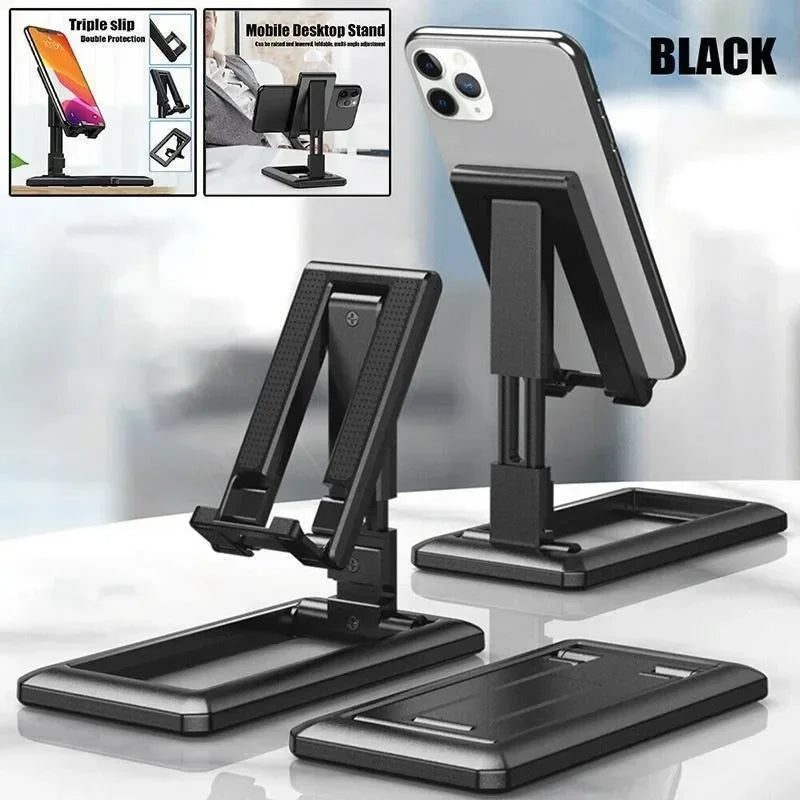 Foldable Desk Phone Holder Mount Stand  Adjustable Phone Holder Desktop Holder