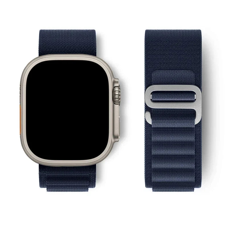 Alpine Loop for Apple Watch Ultra 2 Band 44mm 45mm 49mm 40mm 41mm 42mm nylon Trail bracelet correa Series 10 9 8 7 6 5 se Strap