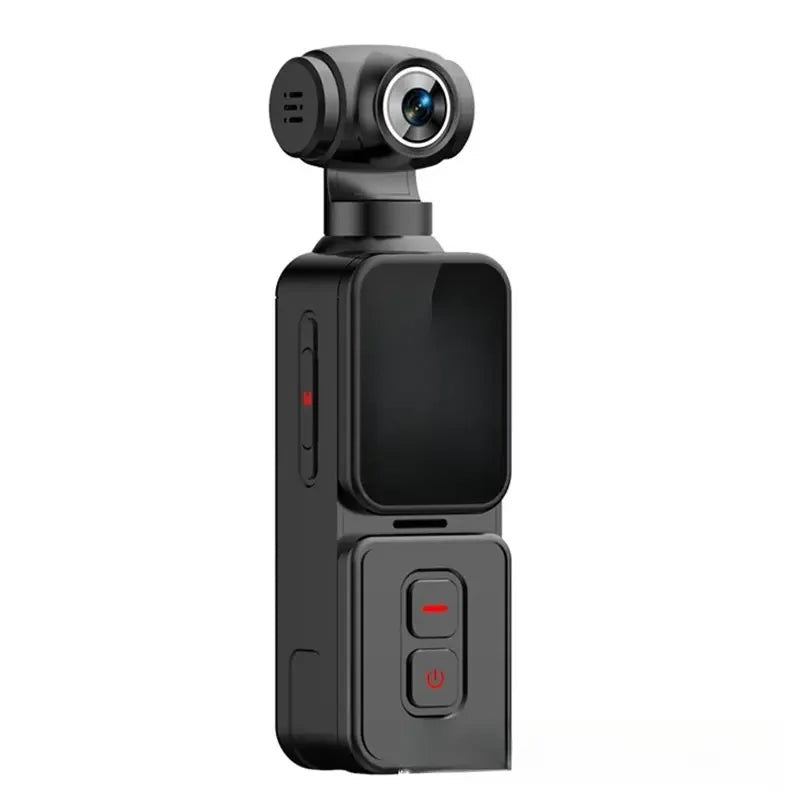 5K Mini Camera Anti-shake Sport Cam with Face Detection Automatic Rotating Lens Vlogging Body Camera with Rotatable Touch Screen