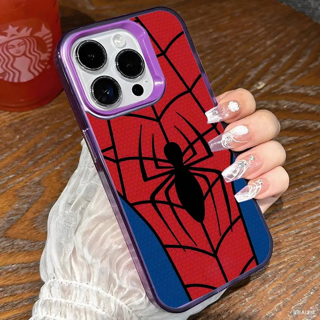 Anime Spiders-Man Phone Case for Samsung Galaxy A37 A57 A17 A07 A16 A06 A35 A55 A25 A05S A15 A56 A54 A36 A34 A24 A26 4G 5G Cover