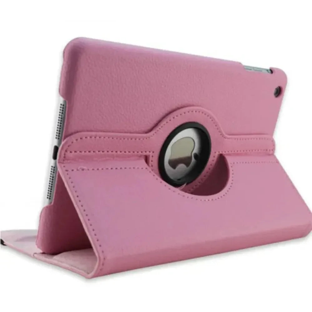 360 Rotation Leather For Ipad A16 2025 Case 11 M4 Air 11 M2 5 4 3 2 10.9 Funda 10 9 9th 10th 8th Generation Mini 6 7 8.3 10.2