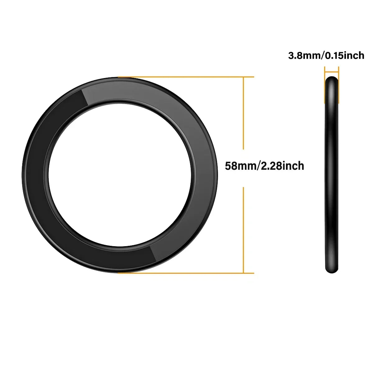 Universal Strong Magnet Phone Stand Holder for Magsafe iPhone 12/13/14/15/16/17 iPad Car Wall Use Ring Holder Tablet Stand
