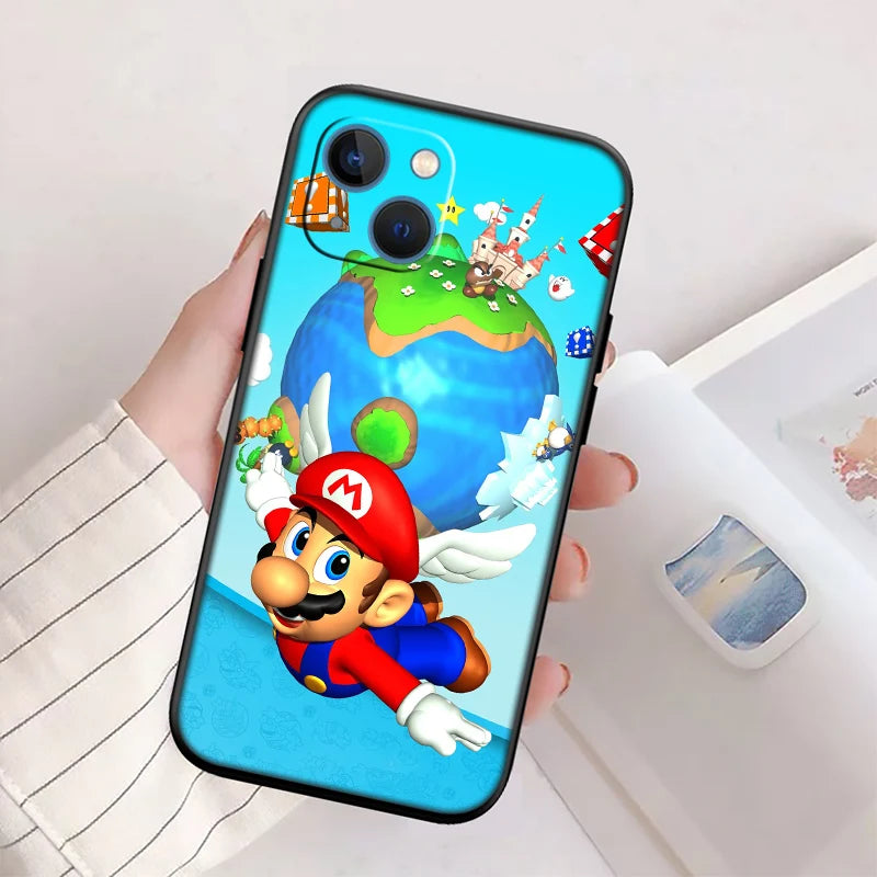 M-Marios New High-End Shell Phone Case for iPhone SE X XS XR 16E 17 11 Pro Max 8 7 6 6s Plus Air