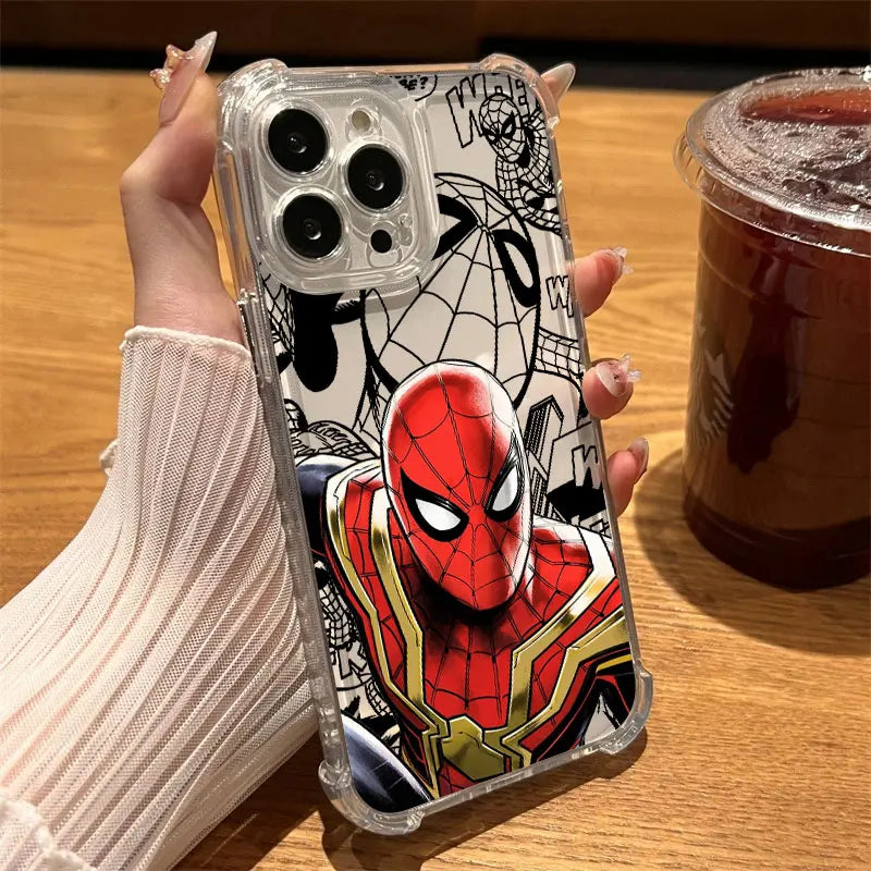 Hot Movie SpiderS ManS Phone Case For Motorola Moto Edge G G77 G86 G06 G56 70 60 50 G24 E15 Pro Neo Fusion Stylus Power 5G