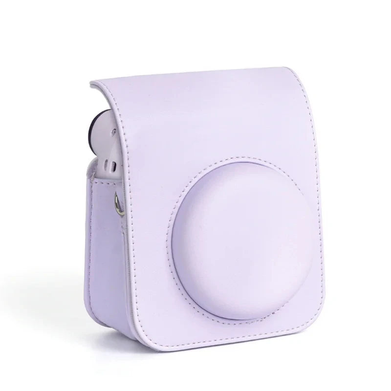 For Instax Mini 12 Camera Case PU Leather Soft Protective Case Trave Bag for Fujifilm Film Camera Bag with Shoulder Strap new