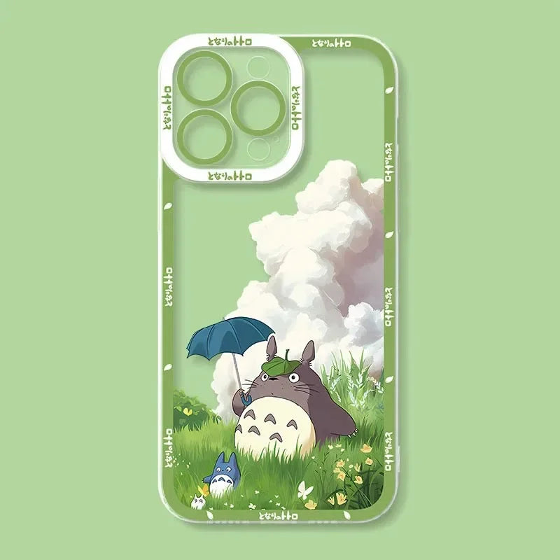 Phone Case For Samsung S26 S25 S24 S23 S22 S21 S20 FE Note20 Note10 Plus Ultra Lite Edge T-Totoros 5G Clear Soft TPU Cover