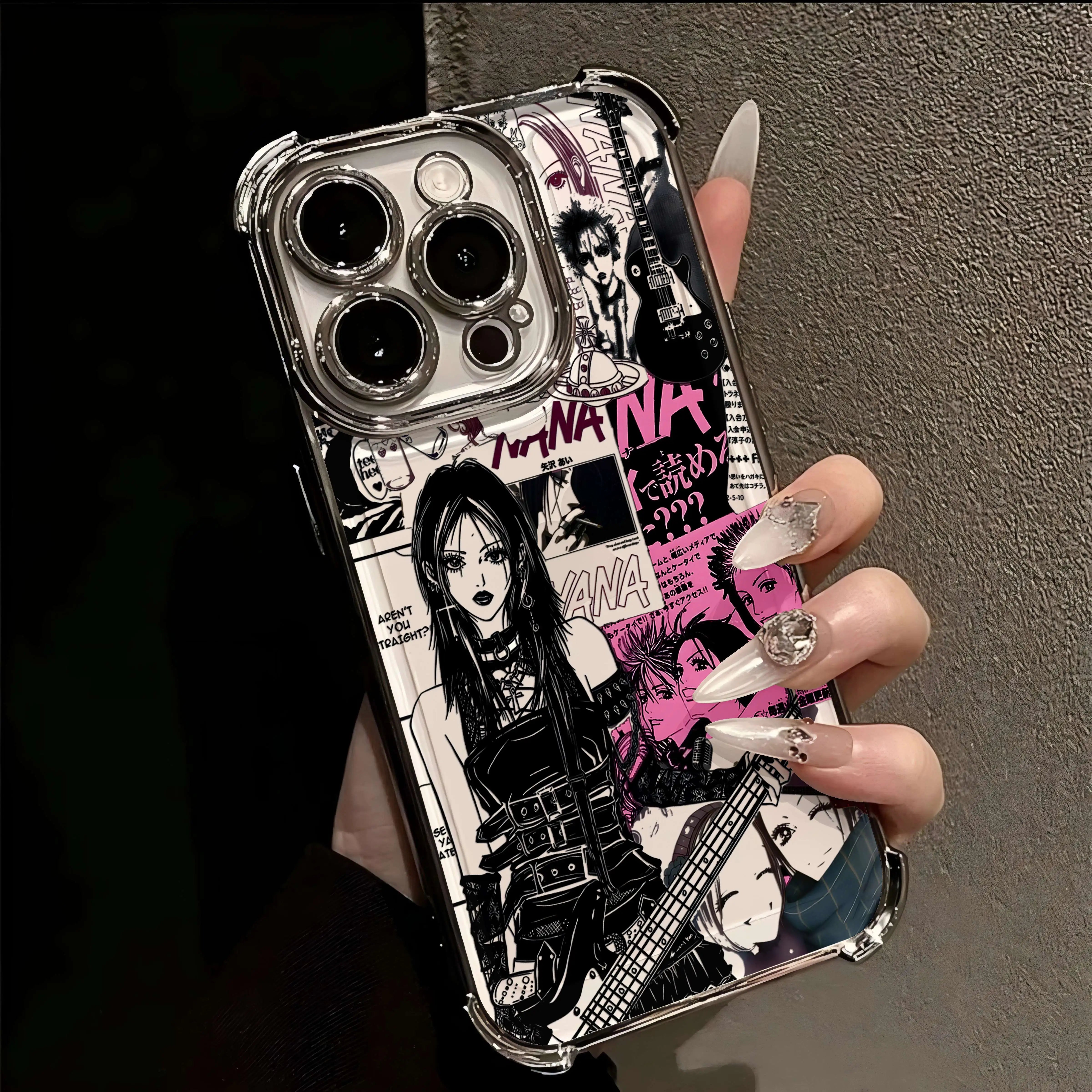 Anime Cool Nanas Osakis Hot Plating Phone Case For IPhone 17 16e 16 15 14 13 12 11 Pro Max X XR XSMax 8 Mini Air Plus Anti-Fall